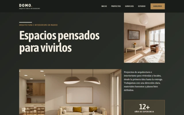 Domo Arquitectura, arquitectura
