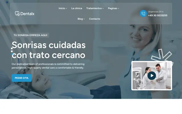 Dental Arco, web de clínica dental