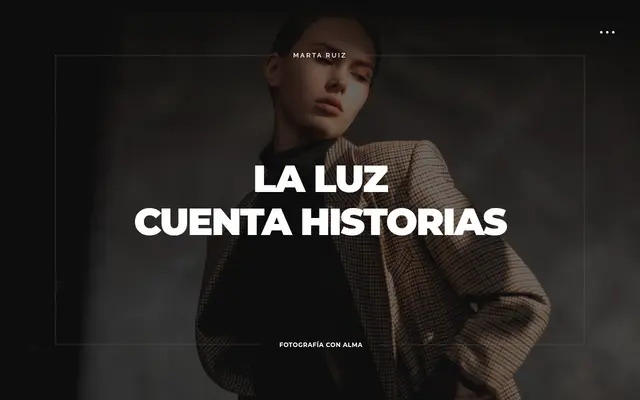 Marta Ruiz, web de fotógrafa