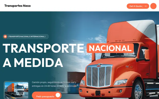 Transportes Nexo, empresa de transporte y logística